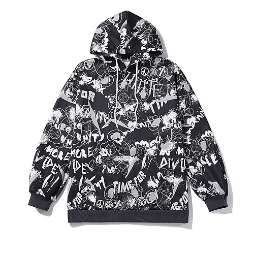 Men's Pullover Hoodie Sweatshirt Graphic Patterned Letter Print Hooded Daily Work Weekend 3D Print Designer Casual Hoodies Sweatshirts Long Sleeve Black
Men's Pullover Hoodie Sweatshirt Graphic Patterned Letter Print Hooded Daily Work Weekend 3D Print Designer Casual Hoodies Sweatshirts Long Sleeve Black