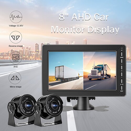 KSJ-800H LCD 1080p 1/4 inch color CMOS Wired 120 Degree 8 inch Car Rear View Kit LCD Screen / Brightness adjustment / AHD for Car Reversing camera
KSJ-800H LCD 1080p 1/4 inch color CMOS Wired 120 Degree 8 inch Car Rear View Kit LCD Screen / Brightness adjustment / AHD for Car Reversing camera