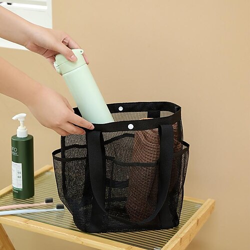 new portable mesh storage beach bag large-capacity mesh travel wash bag hollow bath bath bag 4 bags
new portable mesh storage beach bag large-capacity mesh travel wash bag hollow bath bath bag 4 bags