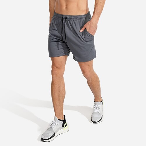 Men's Running Shorts Drawstring Side Pockets Shorts Athletic Athleisure Spandex Breathable Quick Dry Soft Fitness Gym Workout Running Sportswear Activewear Solid Colored Black Yellow Grey
Men's Running Shorts Drawstring Side Pockets Shorts Athletic Athleisure Spandex Breathable Quick Dry Soft Fitness Gym Workout Running Sportswear Activewear Solid Colored Black Yellow Grey
