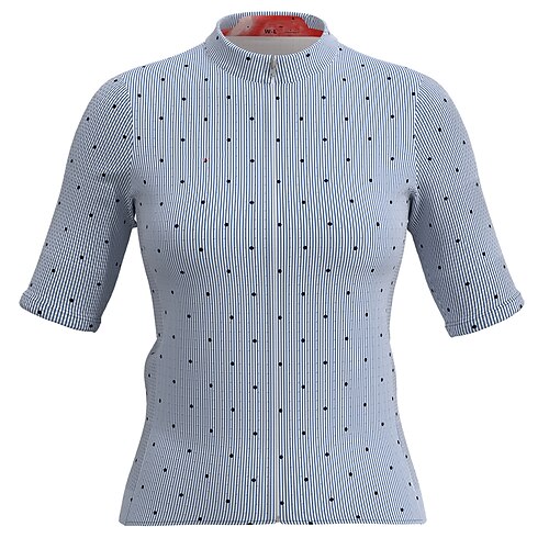 21Grams Women's Cycling Jersey Short Sleeve Bike Top with 3 Rear Pockets Mountain Bike MTB Road Bike Cycling Breathable Quick Dry Moisture Wicking Grey Polka Dot Spandex Polyester Sports Clothing
21Grams Women's Cycling Jersey Short Sleeve Bike Top with 3 Rear Pockets Mountain Bike MTB Road Bike Cycling Breathable Quick Dry Moisture Wicking Grey Polka Dot Spandex Polyester Sports Clothing