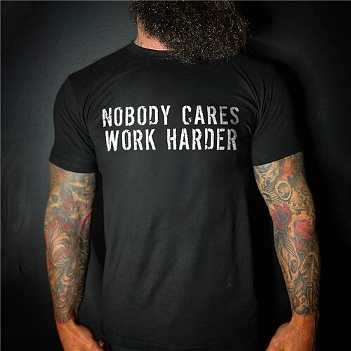 Men's Unisex T shirt Tee Letter Crew Neck Black Print Outdoor Street Short Sleeve Print Clothing Apparel Sports Designer Casual Big and Tall / Summer / Summer
Men's Unisex T shirt Tee Letter Crew Neck Black Print Outdoor Street Short Sleeve Print Clothing Apparel Sports Designer Casual Big and Tall / Summer / Summer
