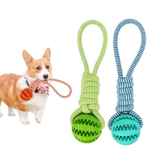 2 pièces pet doux chien jouets jouet drôle interactif élasticité balle chien jouet à mâcher pour chien dent propre alimentaire coton corde noeud fuite boule de nourriture
2 pièces pet doux chien jouets jouet drôle interactif élasticité balle chien jouet à mâcher pour chien dent propre alimentaire coton corde noeud fuite boule de nourriture