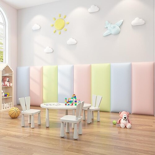 3D Foam Panel Wallpaper Wall Covering Sticker Film Peel and Stick Removable Self Adhesive Solid Color Soft Bag Home Décor
3D Foam Panel Wallpaper Wall Covering Sticker Film Peel and Stick Removable Self Adhesive Solid Color Soft Bag Home Décor