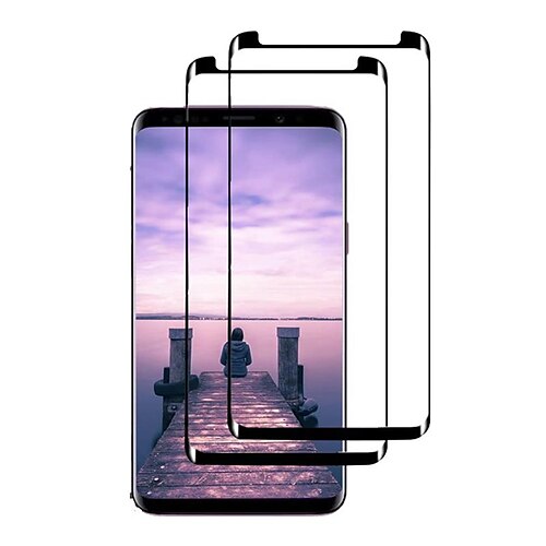 (2 Pack) Tempered Glass Screen Protector for Samsung Galaxy S9 (NOT for S9 Plus) FOVAL 3D Curved Dot Matrix with Alignment Tool (Case Friendly)
(2 Pack) Tempered Glass Screen Protector for Samsung Galaxy S9 (NOT for S9 Plus) FOVAL 3D Curved Dot Matrix with Alignment Tool (Case Friendly)