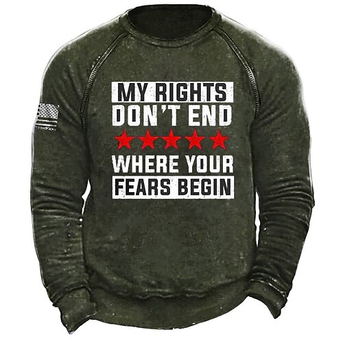 Men's Sweatshirt Pullover Graphic Patterned Letter Print Casual Daily Sports 3D Print Basic Streetwear Hoodies Sweatshirts Army Green
Men's Sweatshirt Pullover Graphic Patterned Letter Print Casual Daily Sports 3D Print Basic Streetwear Hoodies Sweatshirts Army Green