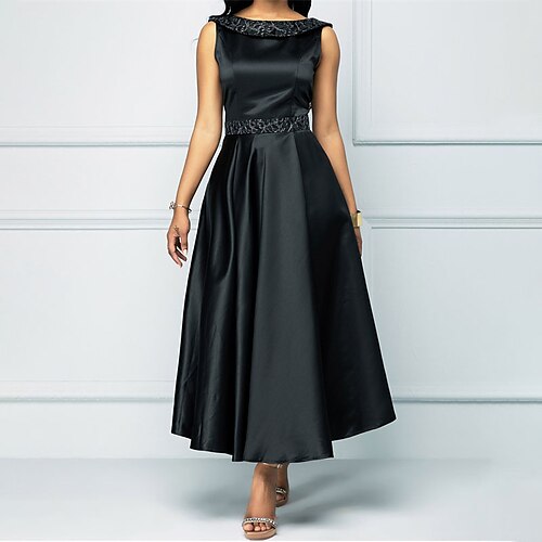 Women's Party Dress Midi Dress Black Wine Sleeveless Solid Color Ruched Spring Summer Crew Neck Party Stylish Elegant 2022 S M L XL XXL 3XL
Women's Party Dress Midi Dress Black Wine Sleeveless Solid Color Ruched Spring Summer Crew Neck Party Stylish Elegant 2022 S M L XL XXL 3XL