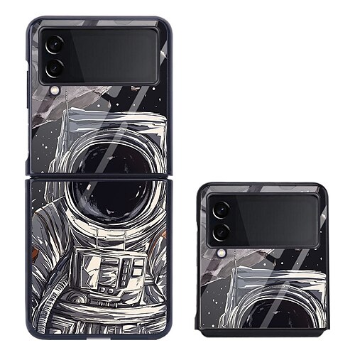 Phone Case For Samsung Galaxy Flip Z Flip 4 Z Flip 3 Bumper Frame Flip Full Body Protective Astronaut Cool Tempered Glass PC
Phone Case For Samsung Galaxy Flip Z Flip 4 Z Flip 3 Bumper Frame Flip Full Body Protective Astronaut Cool Tempered Glass PC