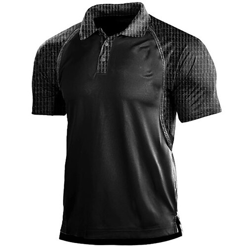 Herre POLO Trøje Golftrøje Ternet Klassisk Sort 3D-udskrivning udendørs Gade Kort Ærme Knap Tøj Mode Designer Klassisk & Tidløs Afslappet
Herre POLO Trøje Golftrøje Ternet Klassisk Sort 3D-udskrivning udendørs Gade Kort Ærme Knap Tøj Mode Designer Klassisk & Tidløs Afslappet