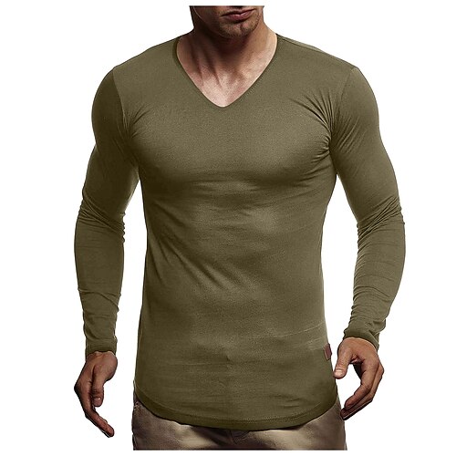 Per uomo maglietta Maglia a maniche lunghe Liscio Girocollo Informale Sport Manica lunga Abbigliamento Classico Informale Essenziale
Per uomo maglietta Maglia a maniche lunghe Liscio Girocollo Informale Sport Manica lunga Abbigliamento Classico Informale Essenziale