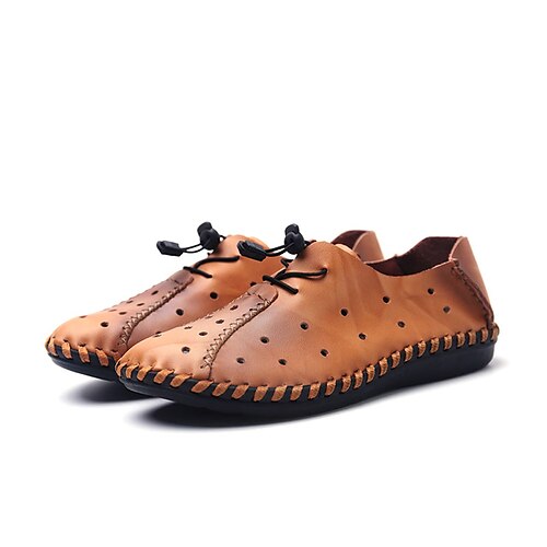 Men's Sandals Casual Classic Daily Office Career PU Light Brown Black Brown Spring Summer
Men's Sandals Casual Classic Daily Office Career PU Light Brown Black Brown Spring Summer