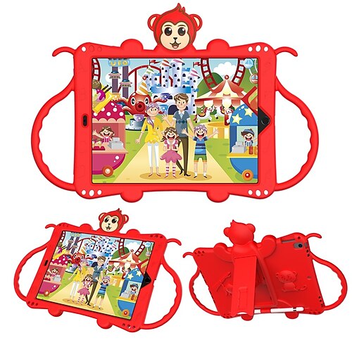 Tablet Case Cover For Apple iPad 10.2'' 9th 8th 7th iPad Air 5th 4th iPad Air 3rd iPad mini 5th 4th 2021 2020 Handle Shoulder Strap with Stand Solid Colored TPU PC Silicone For Kids
Tablet Case Cover For Apple iPad 10.2'' 9th 8th 7th iPad Air 5th 4th iPad Air 3rd iPad mini 5th 4th 2021 2020 Handle Shoulder Strap with Stand Solid Colored TPU PC Silicone For Kids