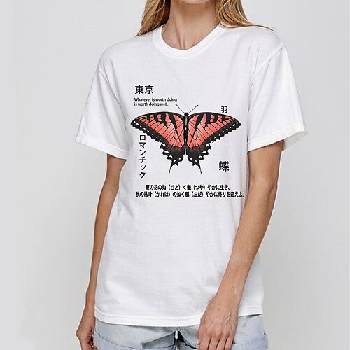 Women's T shirt Tee Graphic Patterned Home Daily Holiday Floral T shirt Tee Short Sleeve Round Neck Basic Essential 100% Cotton Green White Black S
Women's T shirt Tee Graphic Patterned Home Daily Holiday Floral T shirt Tee Short Sleeve Round Neck Basic Essential 100% Cotton Green White Black S