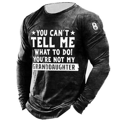 Men's Unisex T shirt Tee Graphic Prints Crew Neck Black 3D Print Outdoor Daily Long Sleeve Print Clothing Apparel Lightweight Casual Classic Big and Tall
Men's Unisex T shirt Tee Graphic Prints Crew Neck Black 3D Print Outdoor Daily Long Sleeve Print Clothing Apparel Lightweight Casual Classic Big and Tall