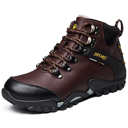 Homme Basket Chaussures de confort Sportif Casual Extérieur du quotidien Randonnée Polyuréthane Noir Marron Automne Printemps
Homme Basket Chaussures de confort Sportif Casual Extérieur du quotidien Randonnée Polyuréthane Noir Marron Automne Printemps