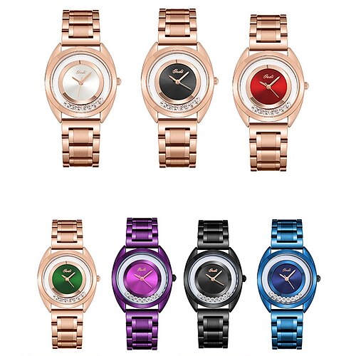 Quartz Watch for Women Analog Quartz Stylish Luxury Fashion Creative Stainless Steel Stainless Steel Creative / One Year
Quartz Watch for Women Analog Quartz Stylish Luxury Fashion Creative Stainless Steel Stainless Steel Creative / One Year