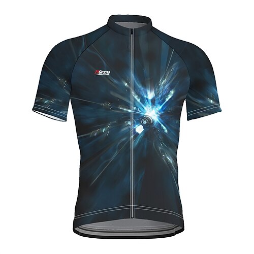 21Grams Men's Cycling Jersey Short Sleeve Bike Top with 3 Rear Pockets Mountain Bike MTB Road Bike Cycling Breathable Quick Dry Moisture Wicking Reflective Strips Dark Navy Graphic Polyester Spandex
21Grams Men's Cycling Jersey Short Sleeve Bike Top with 3 Rear Pockets Mountain Bike MTB Road Bike Cycling Breathable Quick Dry Moisture Wicking Reflective Strips Dark Navy Graphic Polyester Spandex