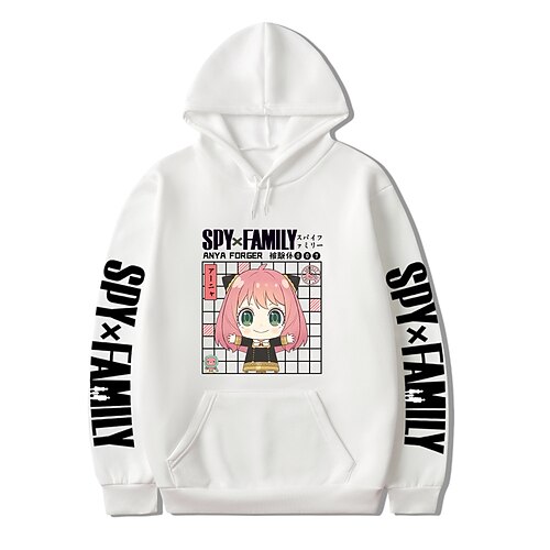 Inspired by SPY×FAMILY Anya Forger Hoodie Anime 100% Polyester Anime Graphic Street Style Hoodie For Men's / Women's / Couple's
Inspired by SPY×FAMILY Anya Forger Hoodie Anime 100% Polyester Anime Graphic Street Style Hoodie For Men's / Women's / Couple's