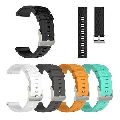 1 pc Smart Watch Band For Suunto Spartan Sport Wrist HR Baro Suunto9 Silicone Bands Stainless Steel Buck Replacement Wrist Strap
1 pc Smart Watch Band For Suunto Spartan Sport Wrist HR Baro Suunto9 Silicone Bands Stainless Steel Buck Replacement Wrist Strap