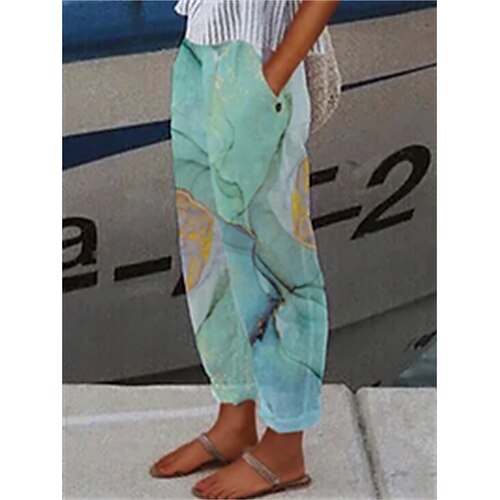 Women's Chinos Pants Trousers Green Mid Waist Fashion Casual Weekend Side Pockets Print Micro-elastic Full Length Comfort Graphic S M L XL XXL
Women's Chinos Pants Trousers Green Mid Waist Fashion Casual Weekend Side Pockets Print Micro-elastic Full Length Comfort Graphic S M L XL XXL