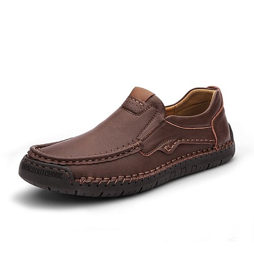 Per uomo Mocassini e Slip-Ons Mocassini comodi Taglie forti Cucitura a mano Lavoro Esterno Ufficio e carriera Microfibra Marrone chiaro Marrone scuro Nero Primavera Autunno
Per uomo Mocassini e Slip-Ons Mocassini comodi Taglie forti Cucitura a mano Lavoro Esterno Ufficio e carriera Microfibra Marrone chiaro Marrone scuro Nero Primavera Autunno
