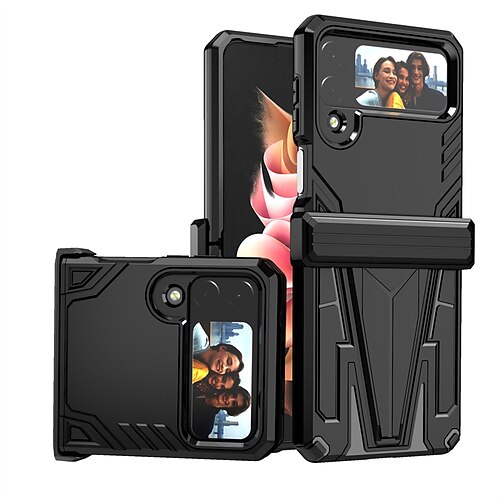 Phone Case For Samsung Galaxy Back Cover Z Flip 4 Z Flip 3 Portable with Stand Shockproof Solid Colored Geometric Pattern Armor TPU PC
Phone Case For Samsung Galaxy Back Cover Z Flip 4 Z Flip 3 Portable with Stand Shockproof Solid Colored Geometric Pattern Armor TPU PC