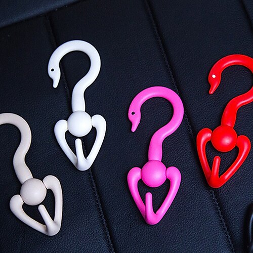 Car Seatback Headrest Hook Easy to Install Durable Sturdiness Plastic For SUV Truck Van
Car Seatback Headrest Hook Easy to Install Durable Sturdiness Plastic For SUV Truck Van