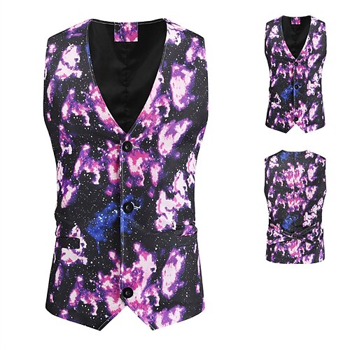 Men's Vest Waterproof Outdoor Single Breasted Graphic Interstellar 3D Printed Graphic V Neck Streetwear Jacket Outerwear Sleeveless Pocket Fall
Men's Vest Waterproof Outdoor Single Breasted Graphic Interstellar 3D Printed Graphic V Neck Streetwear Jacket Outerwear Sleeveless Pocket Fall
