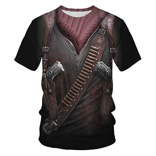 Men's T shirt Tee 3D Print Graphic Patterned Crew Neck Casual Daily Print Short Sleeve Tops Lightweight Fashion Big and Tall Sports Fuchsia / Summer / Summer
Men's T shirt Tee 3D Print Graphic Patterned Crew Neck Casual Daily Print Short Sleeve Tops Lightweight Fashion Big and Tall Sports Fuchsia / Summer / Summer