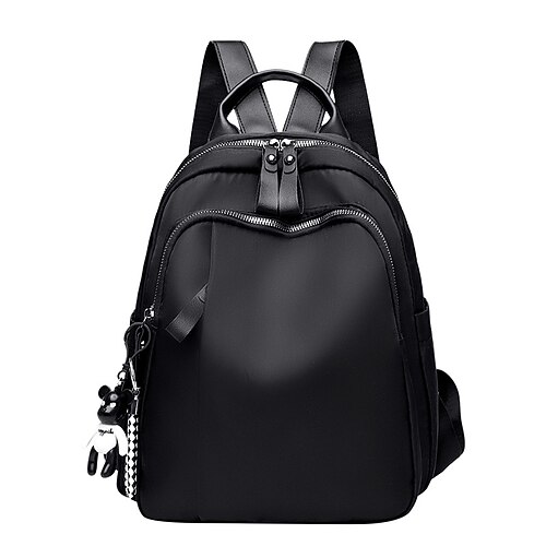 Women's Commuter Backpack Functional Backpack Oxford Cloth Solid Color Large Capacity Waterproof Zipper Daily Black - Gift Ornament
Women's Commuter Backpack Functional Backpack Oxford Cloth Solid Color Large Capacity Waterproof Zipper Daily Black - Gift Ornament