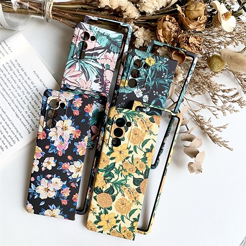 Phone Case For Samsung Galaxy Back Cover Flip Z Fold 3 Portable Shockproof Flower Plastic
Phone Case For Samsung Galaxy Back Cover Flip Z Fold 3 Portable Shockproof Flower Plastic