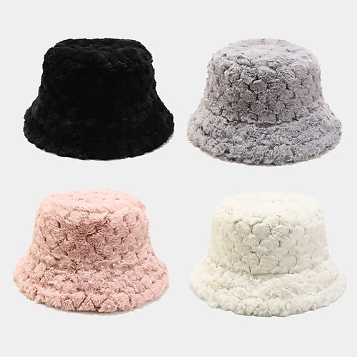 Winter Bucket Hats Women Simple Solid Hat Warm Winter Panama Hat Outdoor Fisherman Cap for Girls
Winter Bucket Hats Women Simple Solid Hat Warm Winter Panama Hat Outdoor Fisherman Cap for Girls