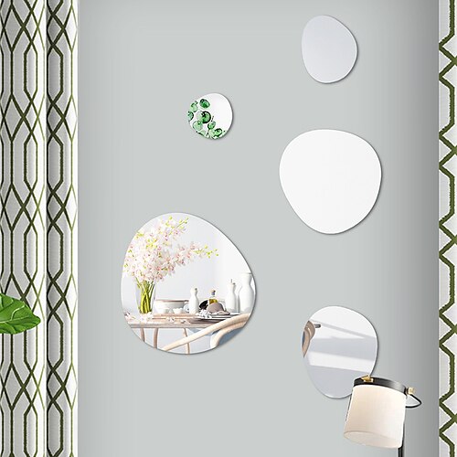 3D Cobblestones Wall Stickers Bathroom / Living Room Removable / Pre-pasted Acrylic Home Decoration Wall Decal 5pcs
3D Cobblestones Wall Stickers Bathroom / Living Room Removable / Pre-pasted Acrylic Home Decoration Wall Decal 5pcs