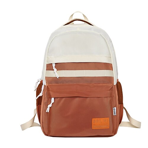 Dame Unisex Skoleveske Funksjonell ryggsekk ryggsekk Skole Daglig Helfarge Oxfordtøy Nylon Stor kapasitet Vanntett Lettvekt Glidelås Svart Brun Grå
Dame Unisex Skoleveske Funksjonell ryggsekk ryggsekk Skole Daglig Helfarge Oxfordtøy Nylon Stor kapasitet Vanntett Lettvekt Glidelås Svart Brun Grå