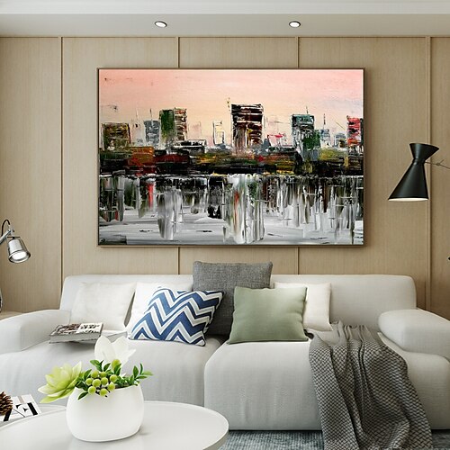 Oil Painting Handmade Hand Painted Wall Art Abstract Canvas Painting Home Decoration Decor Stretched Frame Ready to Hang
Oil Painting Handmade Hand Painted Wall Art Abstract Canvas Painting Home Decoration Decor Stretched Frame Ready to Hang
