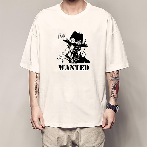 Inspired by One Piece Monkey D. Luffy Portgas D. Ace T-shirt Anime 100% Polyester Anime Classic Street Style T-shirt For Men's / Women's / Couple's
Inspired by One Piece Monkey D. Luffy Portgas D. Ace T-shirt Anime 100% Polyester Anime Classic Street Style T-shirt For Men's / Women's / Couple's