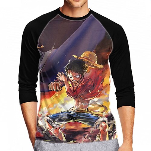 Inspired by One Piece Monkey D. Luffy T-shirt Anime 100% Polyester Anime Graphic Street Style T-shirt For Men's / Women's / Couple's
Inspired by One Piece Monkey D. Luffy T-shirt Anime 100% Polyester Anime Graphic Street Style T-shirt For Men's / Women's / Couple's