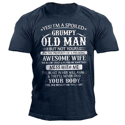 Men's Unisex T shirt Tee 3D Print Graphic Prints Letter Crew Neck Street Daily Print Short Sleeve Tops Designer Casual Vintage Big and Tall Black Gray Army Green / Summer / Summer
Men's Unisex T shirt Tee 3D Print Graphic Prints Letter Crew Neck Street Daily Print Short Sleeve Tops Designer Casual Vintage Big and Tall Black Gray Army Green / Summer / Summer