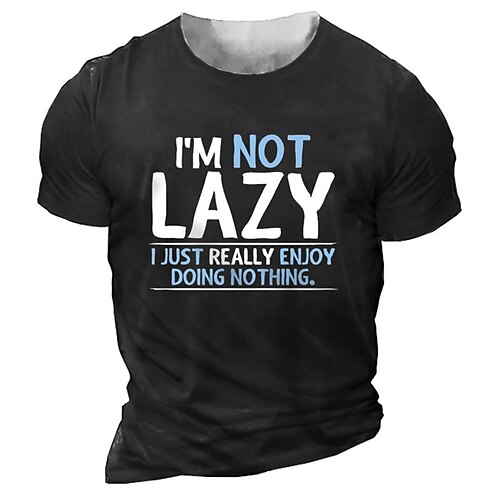 Men's Unisex T shirt Tee 3D Print Graphic Patterned Letter Crew Neck Street Daily Print Short Sleeve Tops Designer Casual Vintage Big and Tall Black Army Green Navy Blue / Summer
Men's Unisex T shirt Tee 3D Print Graphic Patterned Letter Crew Neck Street Daily Print Short Sleeve Tops Designer Casual Vintage Big and Tall Black Army Green Navy Blue / Summer