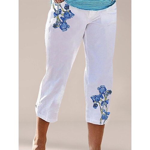 Women's Loungewear Bottom Nighty Flower Fashion Comfort Home Street Cotton Long Pant Elastic Waist Spring Summer Green Black
Women's Loungewear Bottom Nighty Flower Fashion Comfort Home Street Cotton Long Pant Elastic Waist Spring Summer Green Black