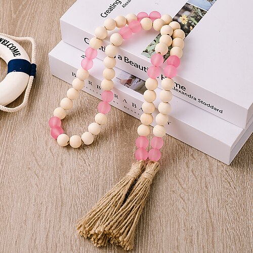 Wind Farm House Wall Hanging Decorative Hemp Rope Tassel Wooden Beads String Christmas Tree Holiday Pendant
Wind Farm House Wall Hanging Decorative Hemp Rope Tassel Wooden Beads String Christmas Tree Holiday Pendant