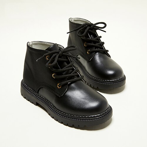 Girls' Boots Sports Outdoors Casual Boots School Shoes Leather Shock Absorption Non-slipping Little Kids(4-7ys) Party Casual Hiking Shoes Outdoor Lace-up Black Fall Winter / Booties / Ankle Boots
Girls' Boots Sports Outdoors Casual Boots School Shoes Leather Shock Absorption Non-slipping Little Kids(4-7ys) Party Casual Hiking Shoes Outdoor Lace-up Black Fall Winter / Booties / Ankle Boots