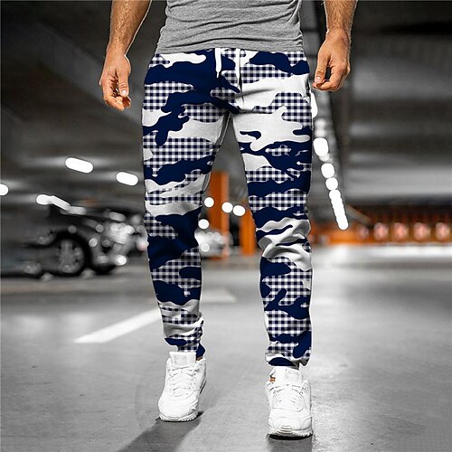 Men's Sweatpants Joggers Trousers Drawstring Side Pockets Elastic Waist Camouflage Graphic Prints Comfort Breathable Sports Outdoor Casual Daily Streetwear Designer Gray Micro-elastic / Elasticity
Men's Sweatpants Joggers Trousers Drawstring Side Pockets Elastic Waist Camouflage Graphic Prints Comfort Breathable Sports Outdoor Casual Daily Streetwear Designer Gray Micro-elastic / Elasticity