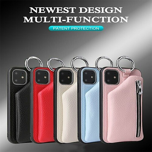 Phone Case For Apple Wallet Card iPhone 13 Pro Max 12 11 SE 2022 X XR XS Max 8 7 Wallet Zipper with Adjustable Neck Strap Solid Colored TPU Plastic Metal
Phone Case For Apple Wallet Card iPhone 13 Pro Max 12 11 SE 2022 X XR XS Max 8 7 Wallet Zipper with Adjustable Neck Strap Solid Colored TPU Plastic Metal