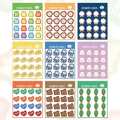 1 Sheet Animal Stickers for School Notebook Laptop Waterproof Self-adhesive Cartoon for Women Girls Kids
1 Sheet Animal Stickers for School Notebook Laptop Waterproof Self-adhesive Cartoon for Women Girls Kids