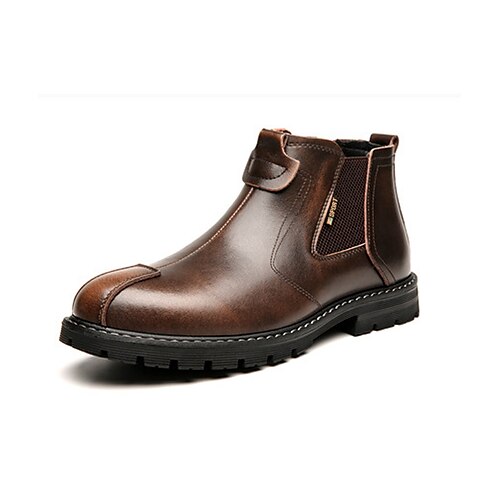 Chelsea Boots Autumn And Winter New British Trend Tooling Men's Martin Boots Plus Velvet Warm High-Top Men's Shoes
Chelsea Boots Autumn And Winter New British Trend Tooling Men's Martin Boots Plus Velvet Warm High-Top Men's Shoes