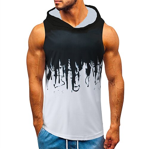Men's Tank Top Vest 3D Print Graphic Patterned Hooded Street Casual Print Sleeveless Tops Fashion Classic Comfortable White Army Green Red / Summer
Men's Tank Top Vest 3D Print Graphic Patterned Hooded Street Casual Print Sleeveless Tops Fashion Classic Comfortable White Army Green Red / Summer