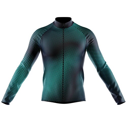 21Grams Men's Cycling Jersey Long Sleeve Bike Top with 3 Rear Pockets Mountain Bike MTB Road Bike Cycling Breathable Quick Dry Moisture Wicking Reflective Strips Dark Navy Polka Dot Polyester Spandex
21Grams Men's Cycling Jersey Long Sleeve Bike Top with 3 Rear Pockets Mountain Bike MTB Road Bike Cycling Breathable Quick Dry Moisture Wicking Reflective Strips Dark Navy Polka Dot Polyester Spandex