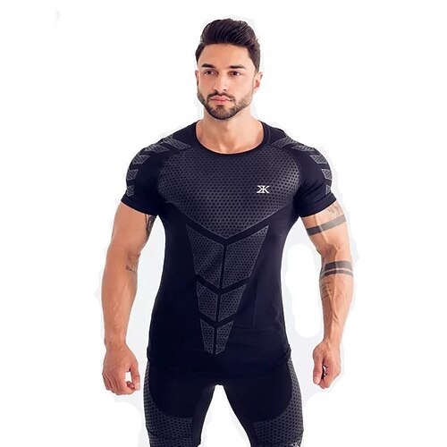 Per uomo T-shirt da corsa Manica corta Maglietta Sportivo Traspirante Traspirazione umidità Morbido Allenamento in palestra Corsa Allenamento attivo abbigliamento sportivo Abbigliamento sportivo Nero
Per uomo T-shirt da corsa Manica corta Maglietta Sportivo Traspirante Traspirazione umidità Morbido Allenamento in palestra Corsa Allenamento attivo abbigliamento sportivo Abbigliamento sportivo Nero