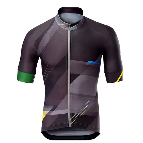 21Grams Men's Cycling Jersey Short Sleeve Bike Top with 3 Rear Pockets Mountain Bike MTB Road Bike Cycling Breathable Quick Dry Moisture Wicking Reflective Strips Dark Gray Polyester Spandex Sports
21Grams Men's Cycling Jersey Short Sleeve Bike Top with 3 Rear Pockets Mountain Bike MTB Road Bike Cycling Breathable Quick Dry Moisture Wicking Reflective Strips Dark Gray Polyester Spandex Sports